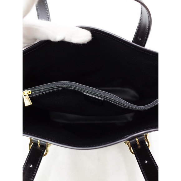 Celine Macadam Pattern Tote Bag Black - Picture 3 of 9